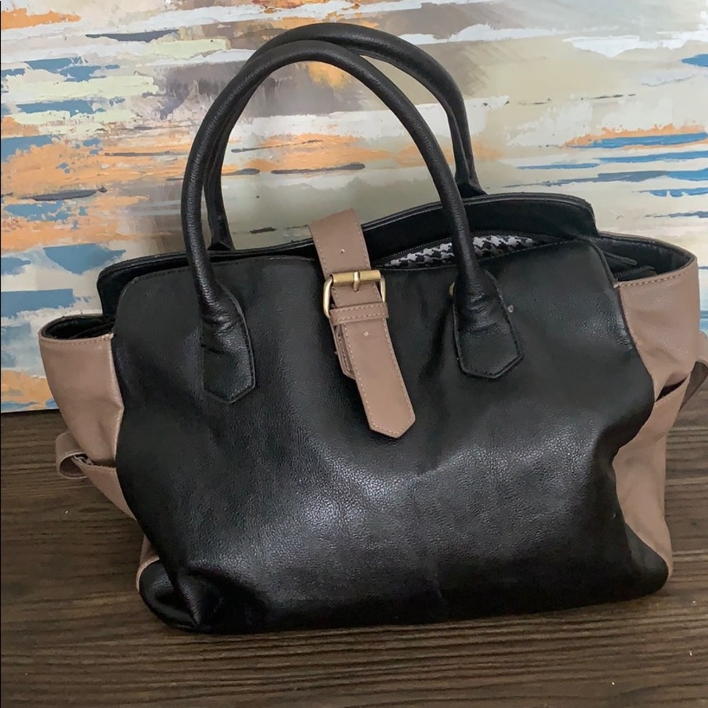 Just Fabulous large leather tote
